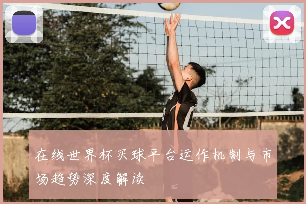 在线世界杯买球平台运作机制与市场趋势深度解读